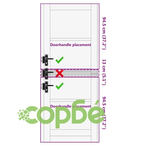 Вътрешна врата ORKDAL с матово стъкло от борова дървесина 78x202 см бяла ➤ топ цена ➤ sorbe.bg