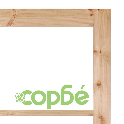 Интериорна врата ORKDAL с матово стъкло от масивна борова дървесина 93x232 см кафяво ➤ топ цена ➤ sorbe.bg