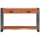 Конзолна маса от масивна акациева дървесина 120x33x75 см - универсална и стилна