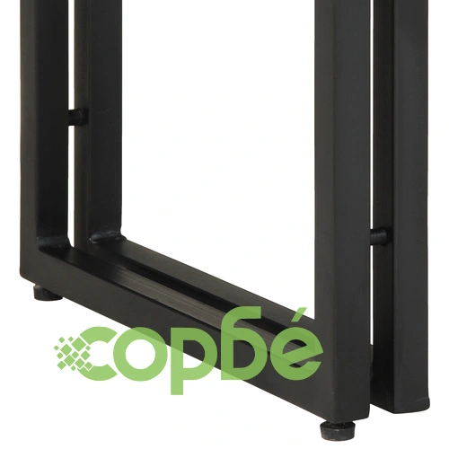 Комплект крайни масички от рециклирана дървесина и метал, многоцветни, 120x33x75 см ➤ топ цена ➤ sorbe.bg