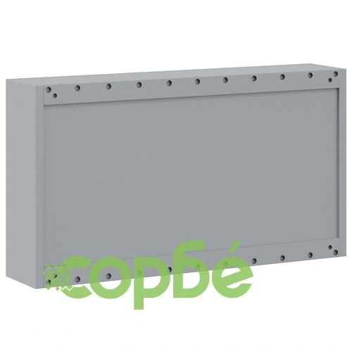 Стенен инструментален шкаф от стомана в червен цвят, 100x20x55 см ➤ топ цена ➤ sorbe.bg