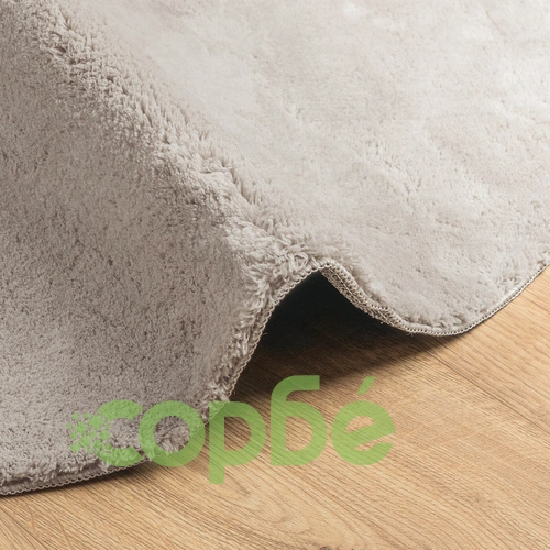 Килим Пясък 140x200 см от Полиестер с Неплъзгаща се Основа ➤ топ цена ➤ sorbe.bg