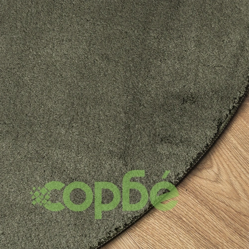 Килим Горско Зелено 140x200 см от Полиестер с Неплъзгаща Основа ➤ топ цена ➤ sorbe.bg