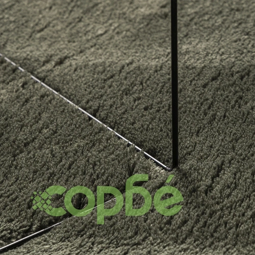 Килим Горско Зелено 140x200 см от Полиестер с Неплъзгаща Основа ➤ топ цена ➤ sorbe.bg