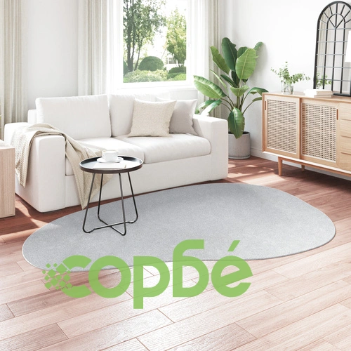 Килим от Полипропилен в Сив Цвят 160 x 230 см за Всекидневна и Спалня ➤ топ цена ➤ sorbe.bg