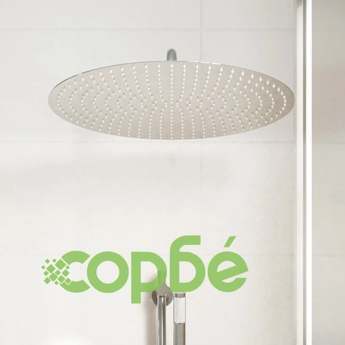 Луксозна кръгла душ пита от неръждаема стомана 304, 50 см диаметър ➤ топ цена ➤ sorbe.bg