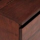 ТВ шкаф от масивно акациево дърво 110 x 30 x 36 см с 3 врати