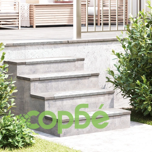 Алуминиеви противоплъзгащи стъпала за стълби, 10 бр., 60x18 см ➤ топ цена ➤ sorbe.bg