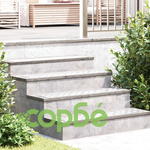 Алуминиеви шевронни плочи против хлъзгане, 4 бр., 90x20 см ➤ топ цена ➤ sorbe.bg