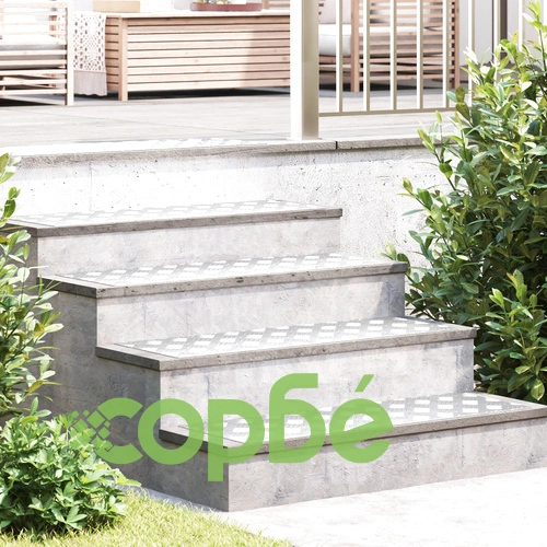 Алуминиеви плоскости с чекер против подхлъзване, 4 бр., 90x30 см ➤ топ цена ➤ sorbe.bg