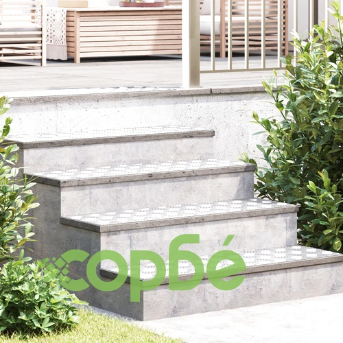 Алуминиеви противоплъзгащи плочи с рибена кост, 4 бр., размер 100x30x0.2 см ➤ топ цена ➤ sorbe.bg