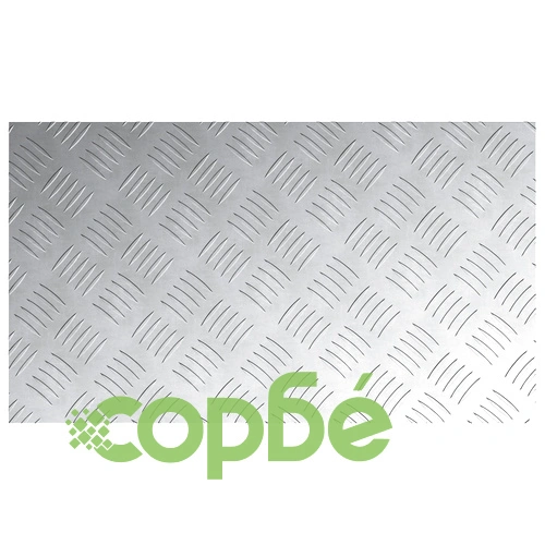 Алуминиеви плоскости с шахматен шаблон против хлъзгане, 4 броя, 70x40 см, дебелина 0.3 см ➤ топ цена ➤ sorbe.bg