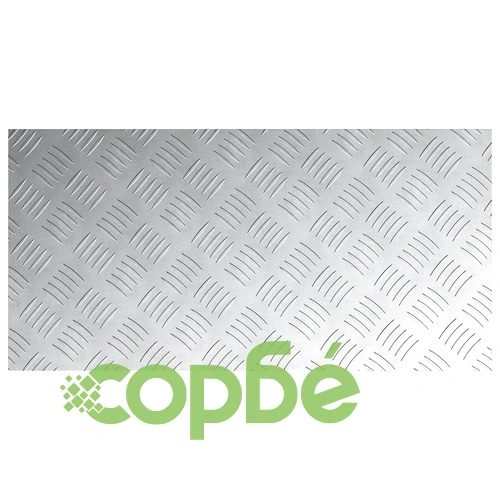 Алуминиеви плочи с рифел против подхлъзване, 4 бр., 80x40 см ➤ топ цена ➤ sorbe.bg