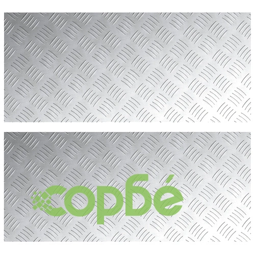 Антиплъзгащи алуминиеви плоскости с рифел, 2 броя, 90x40 см ➤ топ цена ➤ sorbe.bg