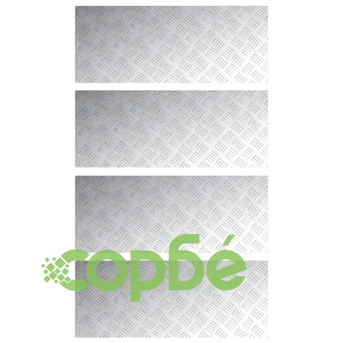 Алуминиеви противоплъзгащи чекери за стълби, 4 броя, 100x40 см ➤ топ цена ➤ sorbe.bg