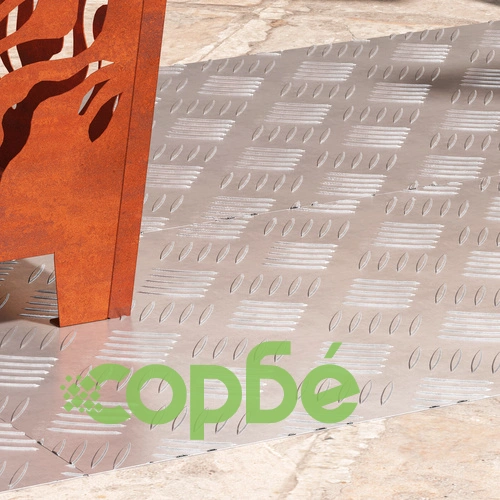 Алуминиеви противоплъзгащи чекери за стълби, 4 броя, 100x40 см ➤ топ цена ➤ sorbe.bg