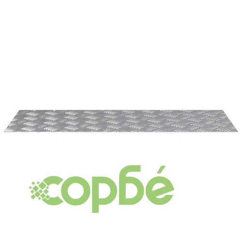 Алуминиеви противоплъзгащи чекери за стълби, 4 броя, 100x40 см ➤ топ цена ➤ sorbe.bg