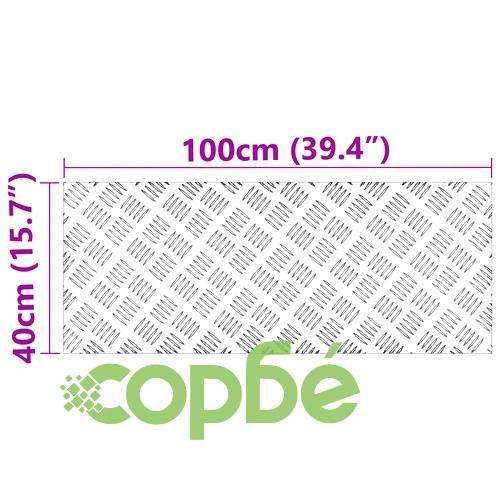 Алуминиеви противоплъзгащи чекери за стълби, 4 броя, 100x40 см ➤ топ цена ➤ sorbe.bg