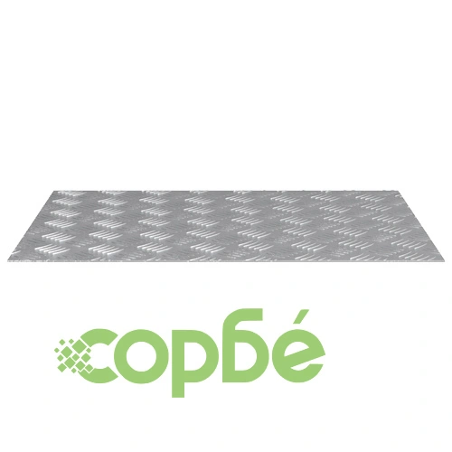 Алуминиеви чекер плочи против подхлъзване 4 бр. 70x50 см ➤ топ цена ➤ sorbe.bg