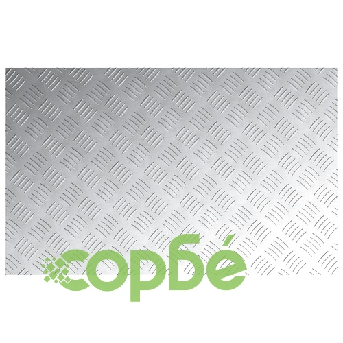 Антиплъзгащи алуминиеви плочи за стълби, 4 бр., 80x50x0.3 см, сребристи ➤ топ цена ➤ sorbe.bg