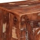 ТВ шкаф от масивна възстановена дървесина 105x46x32 cm с две врати