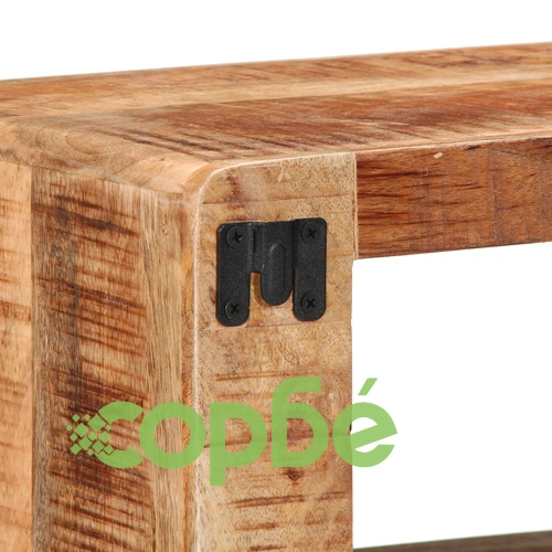 Шкаф за медия от масивно мангово дърво - 60 x 30 x 25 см ➤ топ цена ➤ sorbe.bg