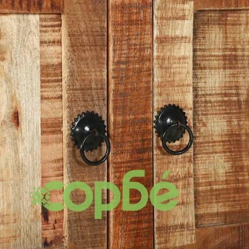 Масичка за кафе 80x54x45 см масивно грубо мангово дърво кафяво ➤ топ цена ➤ sorbe.bg