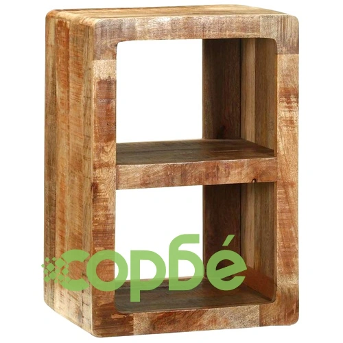 ТВ шкаф от масивна дървесина манго 36x30x54 см кафяв ➤ топ цена ➤ sorbe.bg