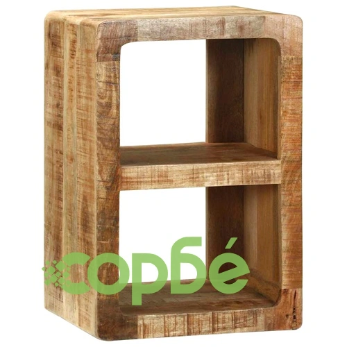 ТВ шкаф от масивна дървесина манго 36x30x54 см кафяв ➤ топ цена ➤ sorbe.bg