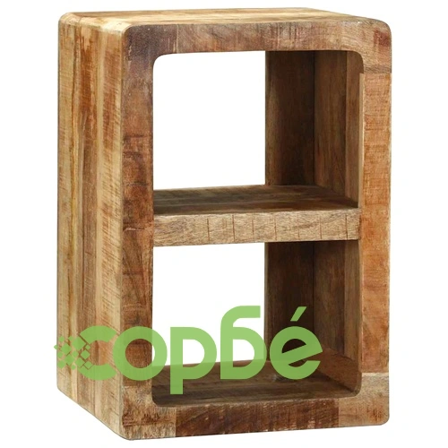 ТВ шкаф от масивна дървесина манго 36x30x54 см кафяв ➤ топ цена ➤ sorbe.bg