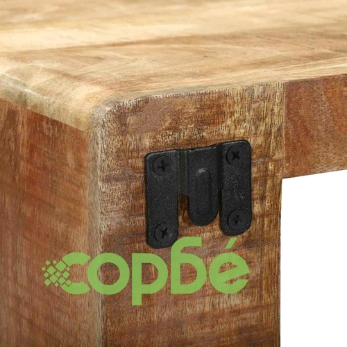 ТВ шкаф от масивна дървесина манго 36x30x54 см кафяв ➤ топ цена ➤ sorbe.bg