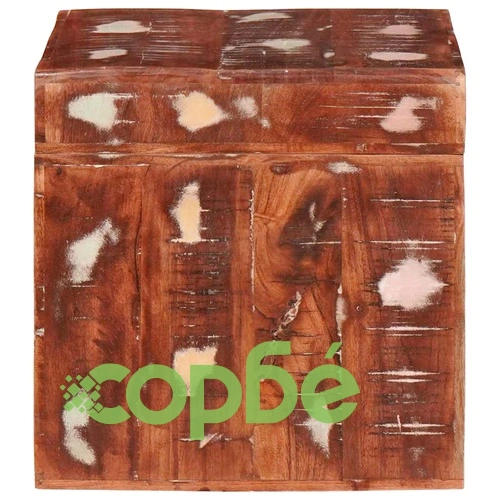 Комплект стифиращи масички 3 части от регенерирано дърво масив ➤ топ цена ➤ sorbe.bg