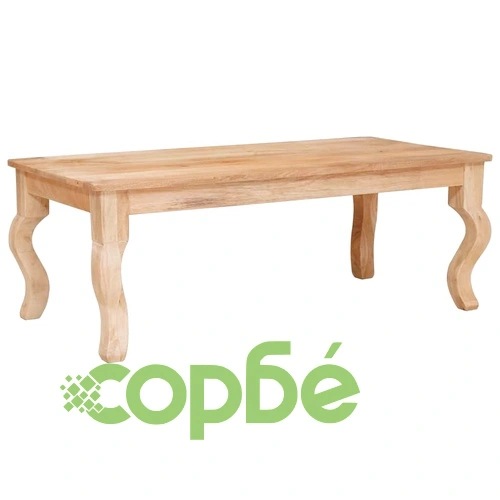 Масичка за кафе от масивно мангово дърво, кафяв цвят, 100 x 55 x 40 cm ➤ топ цена ➤ sorbe.bg