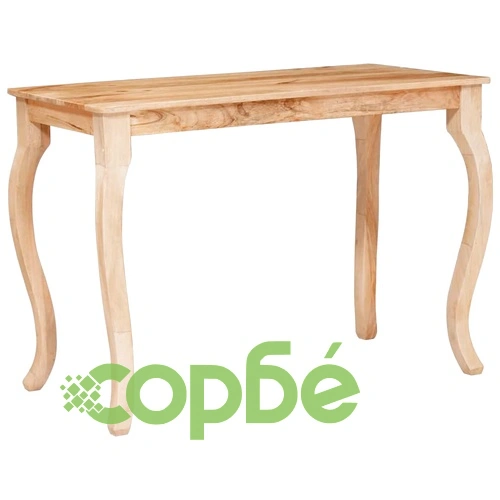 Масичка за кафе от масивно мангово дърво, кафява, 100 x 55 x 77 см ➤ топ цена ➤ sorbe.bg