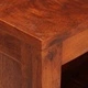 ТВ шкаф от масивно мангово дърво 110 x 30 x 40 cm в кафяво