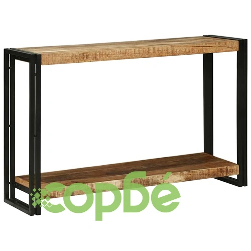 Конзолна маса от масивно мангово дърво 120x33x75 см кафява ➤ топ цена ➤ sorbe.bg