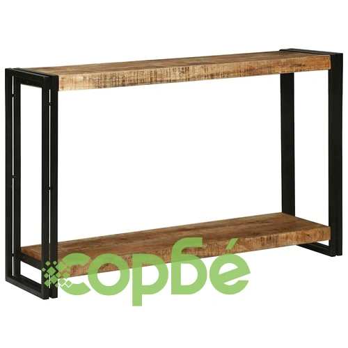 Конзолна маса от масивно мангово дърво 120x33x75 см кафява ➤ топ цена ➤ sorbe.bg