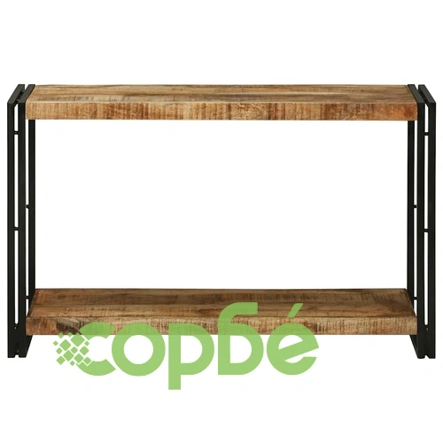 Конзолна маса от масивно мангово дърво 120x33x75 см кафява ➤ топ цена ➤ sorbe.bg