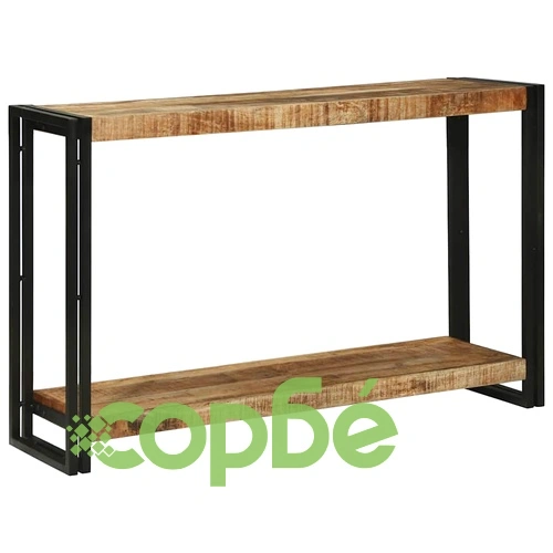 Конзолна маса от масивно мангово дърво 120x33x75 см кафява ➤ топ цена ➤ sorbe.bg