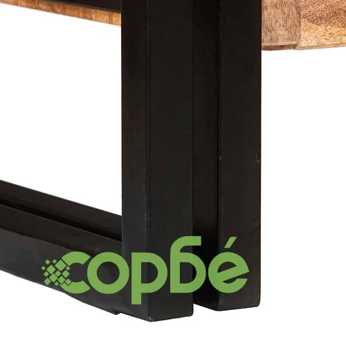 Служебен шкаф от мангово дърво масив 80x33x70 см кафяв цвят ➤ топ цена ➤ sorbe.bg