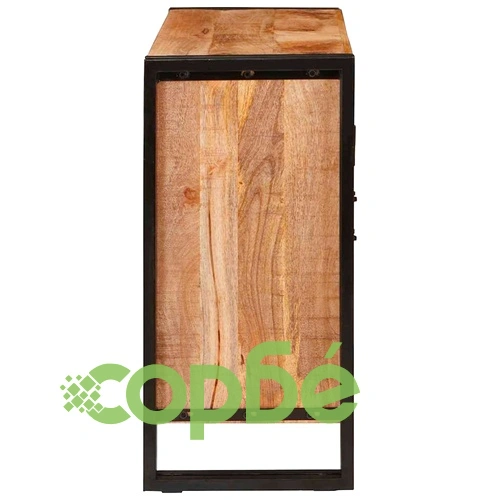 Служебен шкаф от мангово дърво масив 80x33x70 см кафяв цвят ➤ топ цена ➤ sorbe.bg