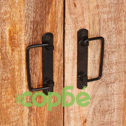 Служебен шкаф от мангово дърво масив 80x33x70 см кафяв цвят ➤ топ цена ➤ sorbe.bg