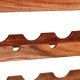 Винен рафт от акациево дърво, Кафяво, 100 x 45 x 33 см
