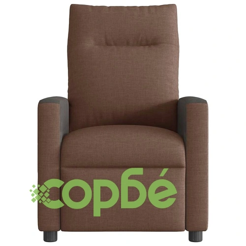 Масажен наклоняем стол от текстил, кафяв, с 6-точков вибрационен масаж ➤ топ цена ➤ sorbe.bg