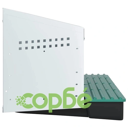 Кутия за кокошки с 4 отделения за стенен монтаж от поцинкована стомана ➤ топ цена ➤ sorbe.bg