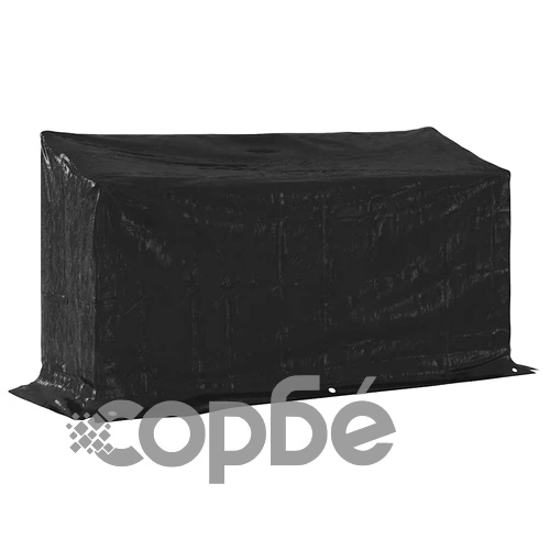 Стойка за дърва за огрев с дъждобран от поцинкована стомана, 200,5x60,5x110,5 см ➤ топ цена ➤ sorbe.bg