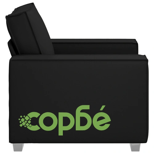 Черен Стол от Изкуствена Кожа с Модерен Дизайн - 59 см ➤ топ цена ➤ sorbe.bg