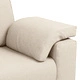 Диван с 2.5 места от Полиестер в Бежов цвят със Свалящи се Покрития