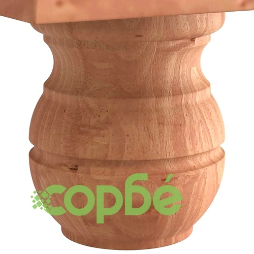 Бюфет ASKIM от масивно борово дърво 133.5x40x79 см кафяв ➤ топ цена ➤ sorbe.bg