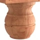 Шкаф за обувки ASKIM от масивна борова дървесина 85x35x108 см кафяв